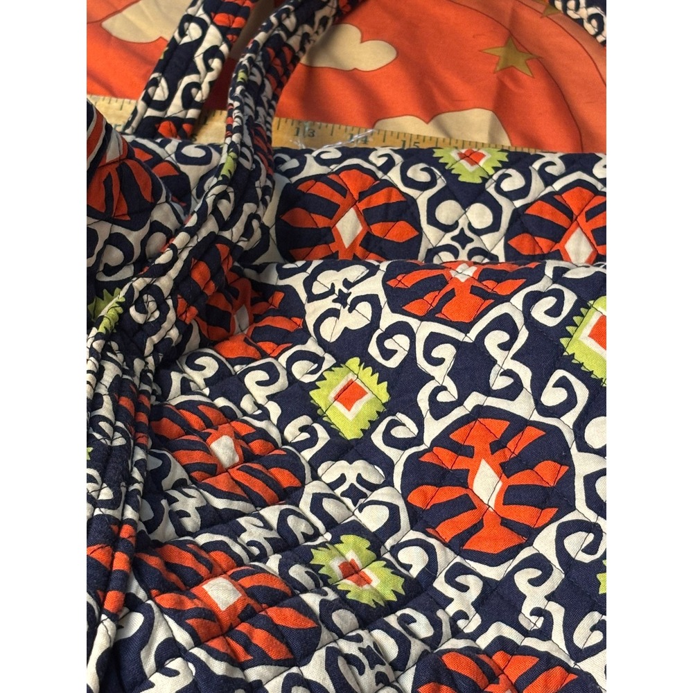 Vera Bradley Sun Valley Quilted Cotton XL Duffel Bag Travel Overnight Weekender - Picture 14 of 16
